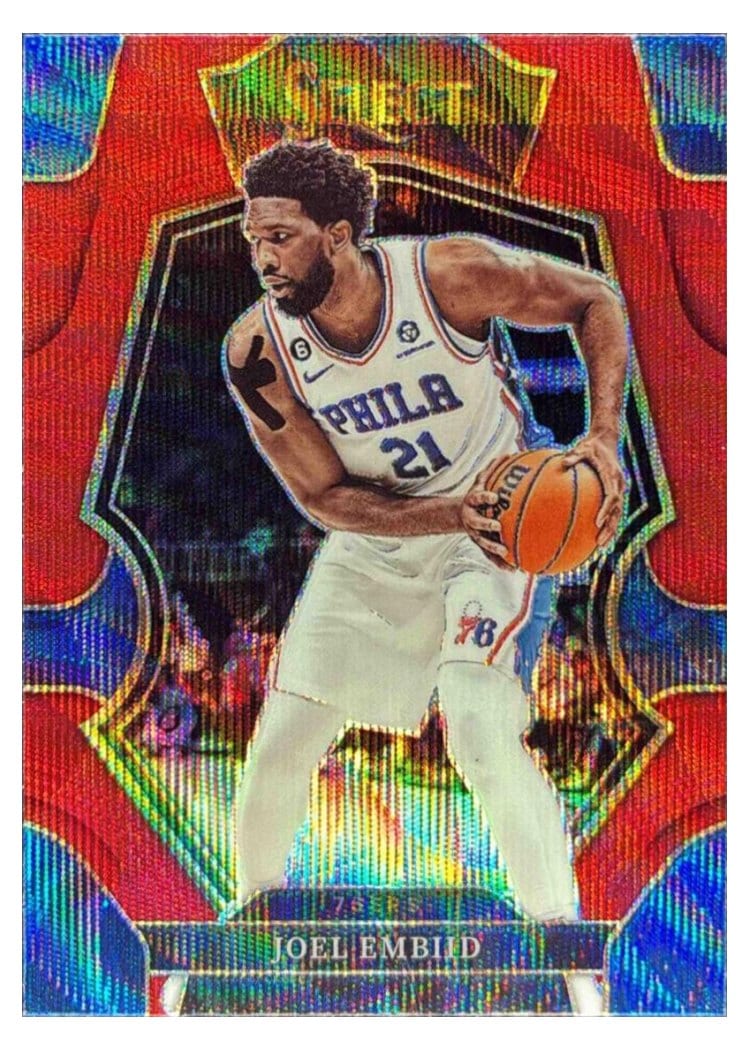 2022-23 Panini Select Base Set Joel Embiid #147 card