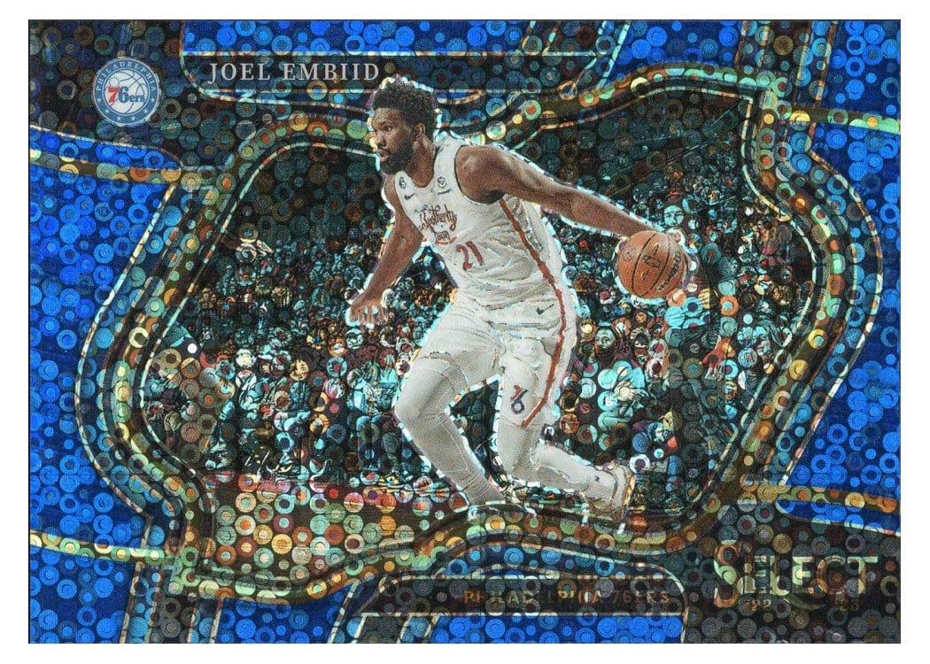 2022-23 Panini Select Base Set Joel Embiid #247 card