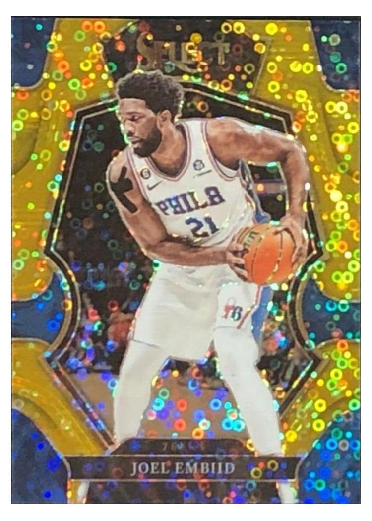 2022-23 Panini Select Base Set Joel Embiid #247 card