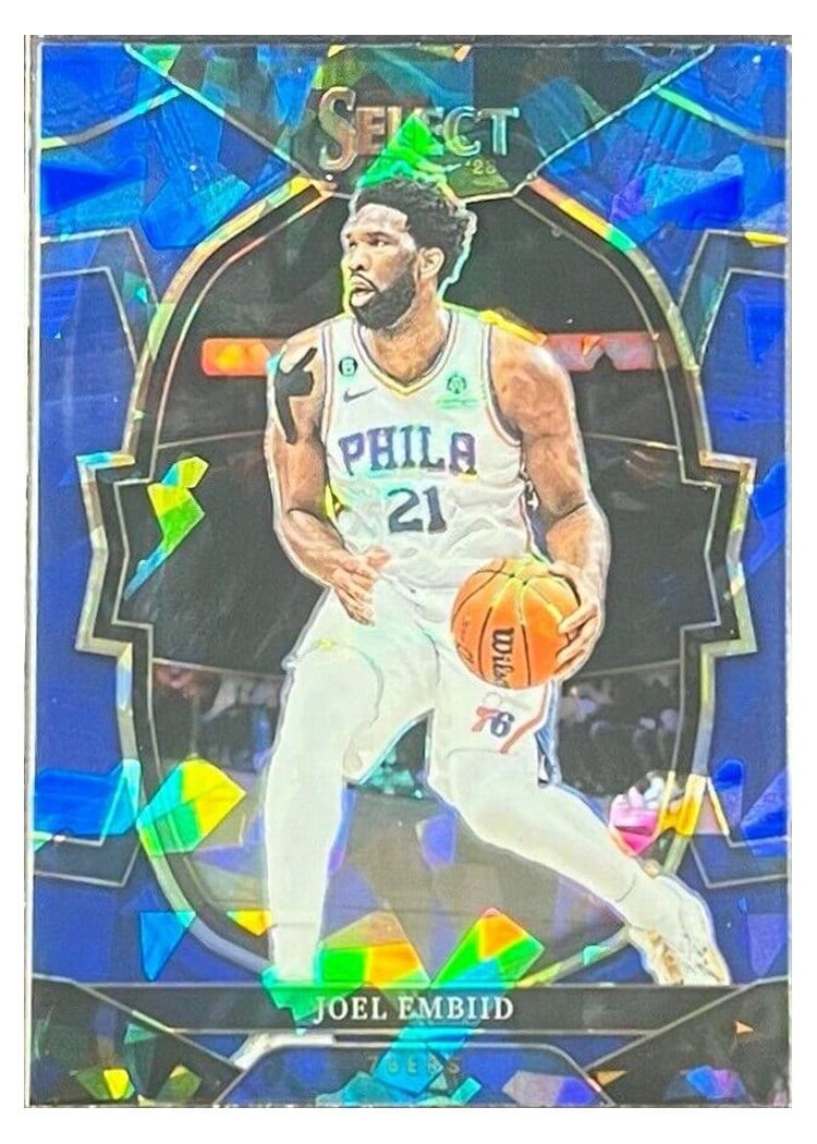 2022-23 Panini Select Base Set Joel Embiid #47 card