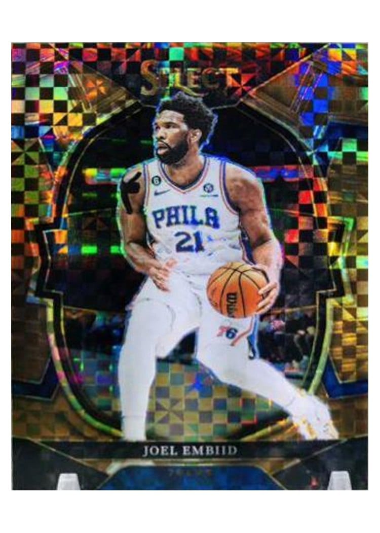 2022-23 Panini Select Base Set Joel Embiid #47 card