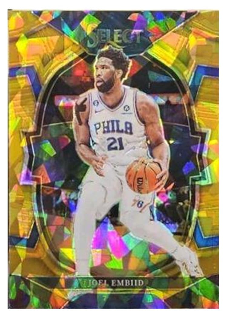 2022-23 Panini Select Base Set Joel Embiid #47 card