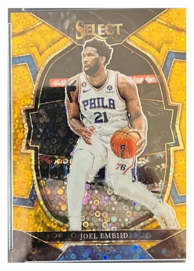 2022-23 Panini Select Base Set Joel Embiid #47 card