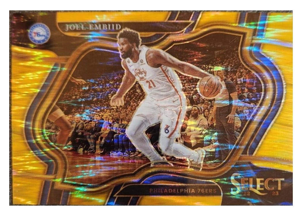 2022-23 Panini Select Base Set Joel Embiid #47 card