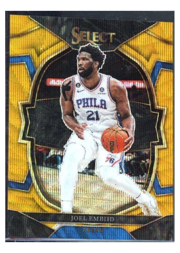 2022-23 Panini Select Base Set Joel Embiid #47 card