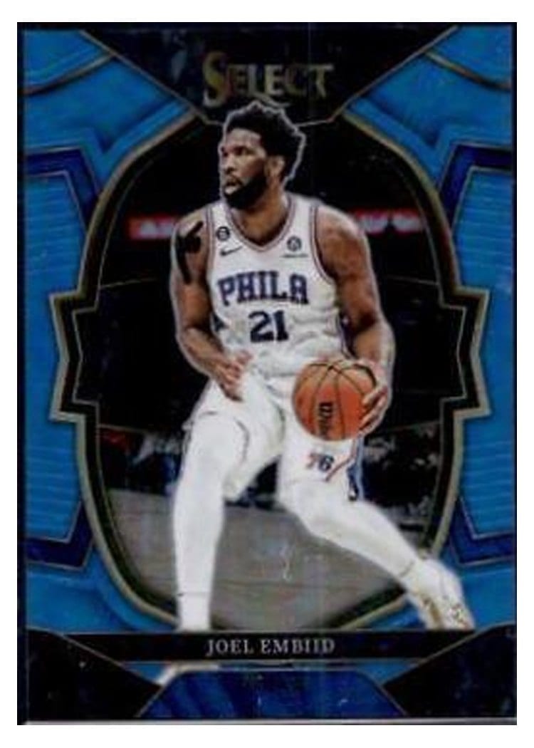 2022-23 Panini Select Base Set Joel Embiid #47 card