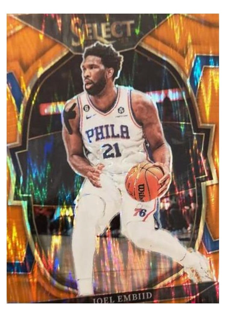 2022-23 Panini Select Base Set Joel Embiid #47 card