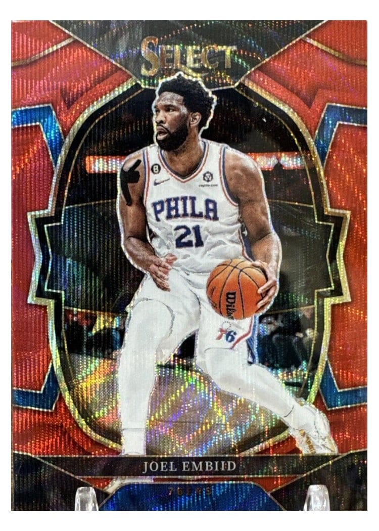 2022-23 Panini Select Base Set Joel Embiid #47 card