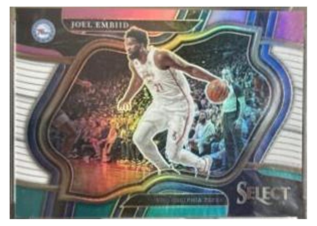 2022-23 Panini Select Base Set Joel Embiid #47 card