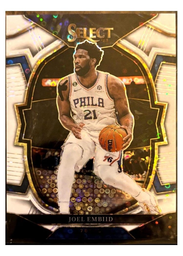2022-23 Panini Select Base Set Joel Embiid #47 card