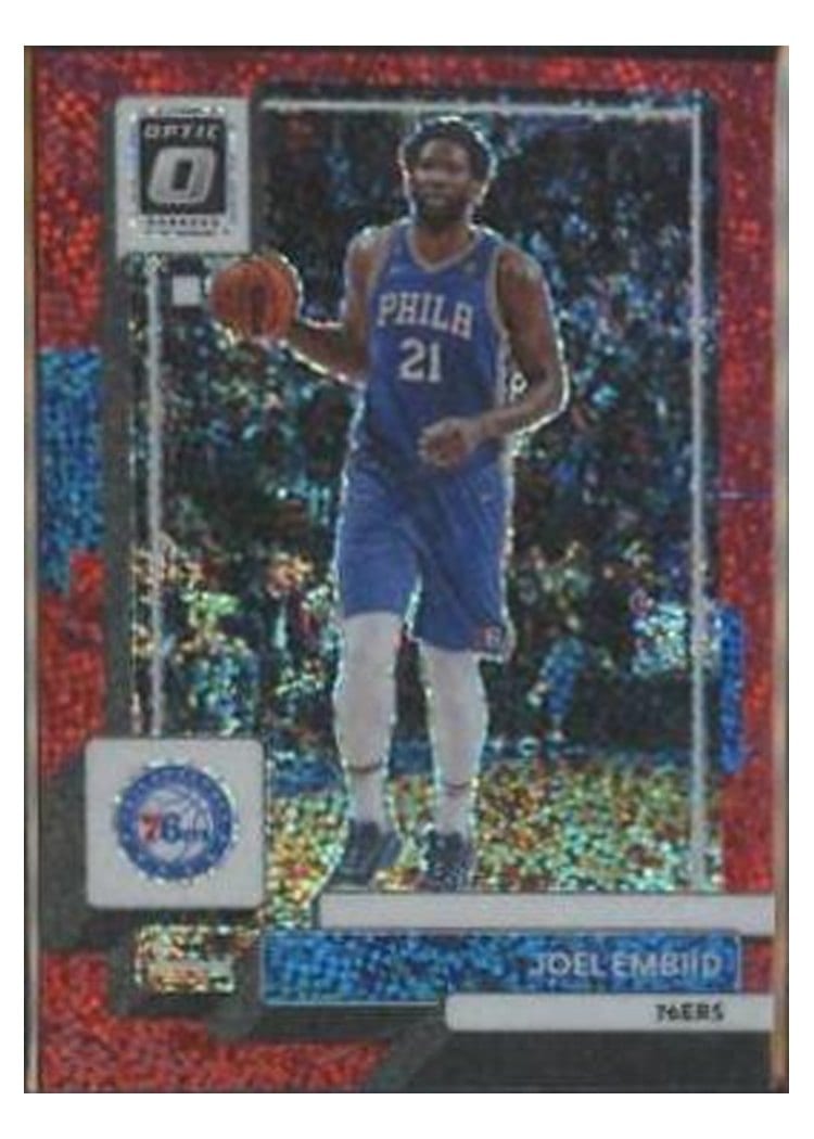2022 Panini Donruss Optic Joel Embiid #27 card