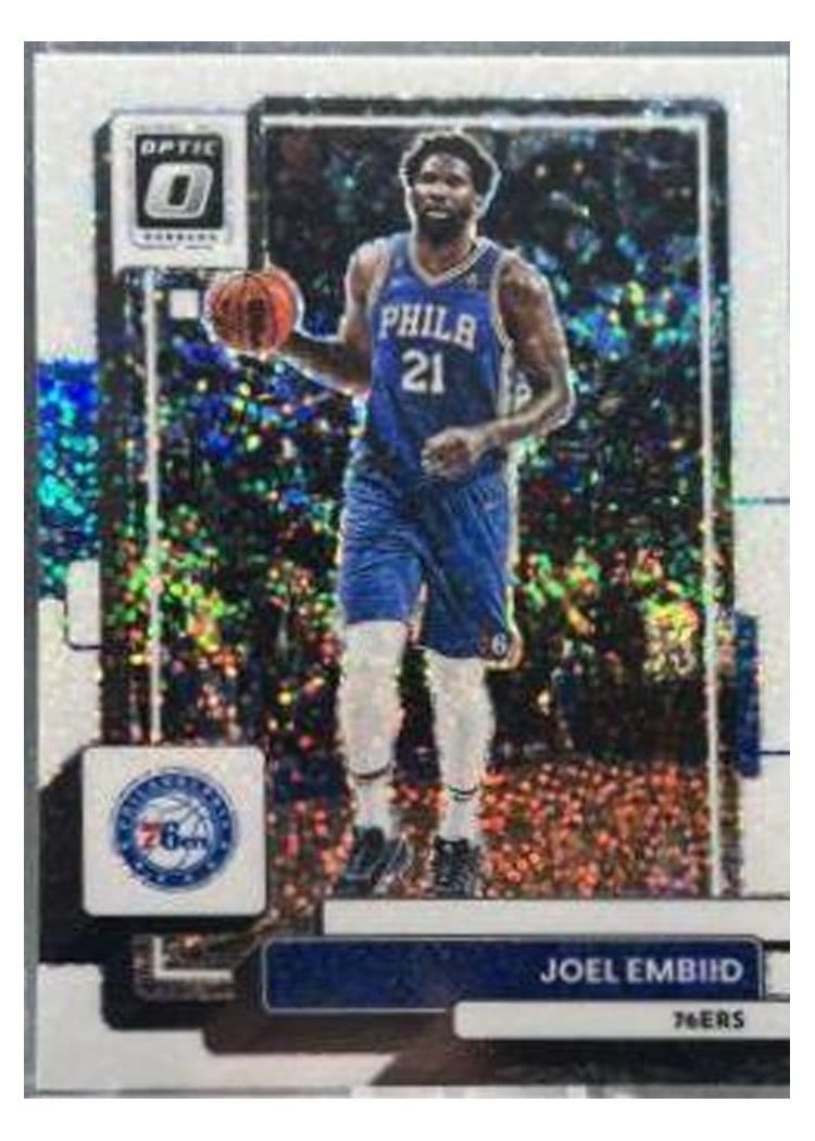 2022 Panini Donruss Optic Joel Embiid #27 card