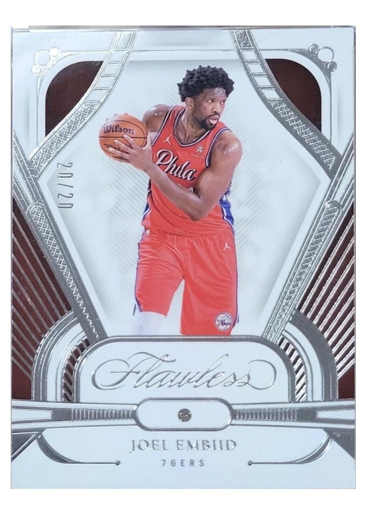 2023-24 Panini Flawless Base Set Joel Embiid #79 card