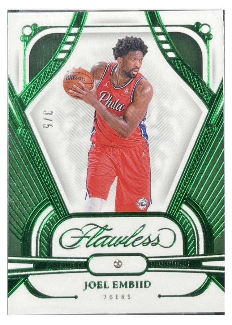 2023-24 Panini Flawless Base Set Joel Embiid #79 card