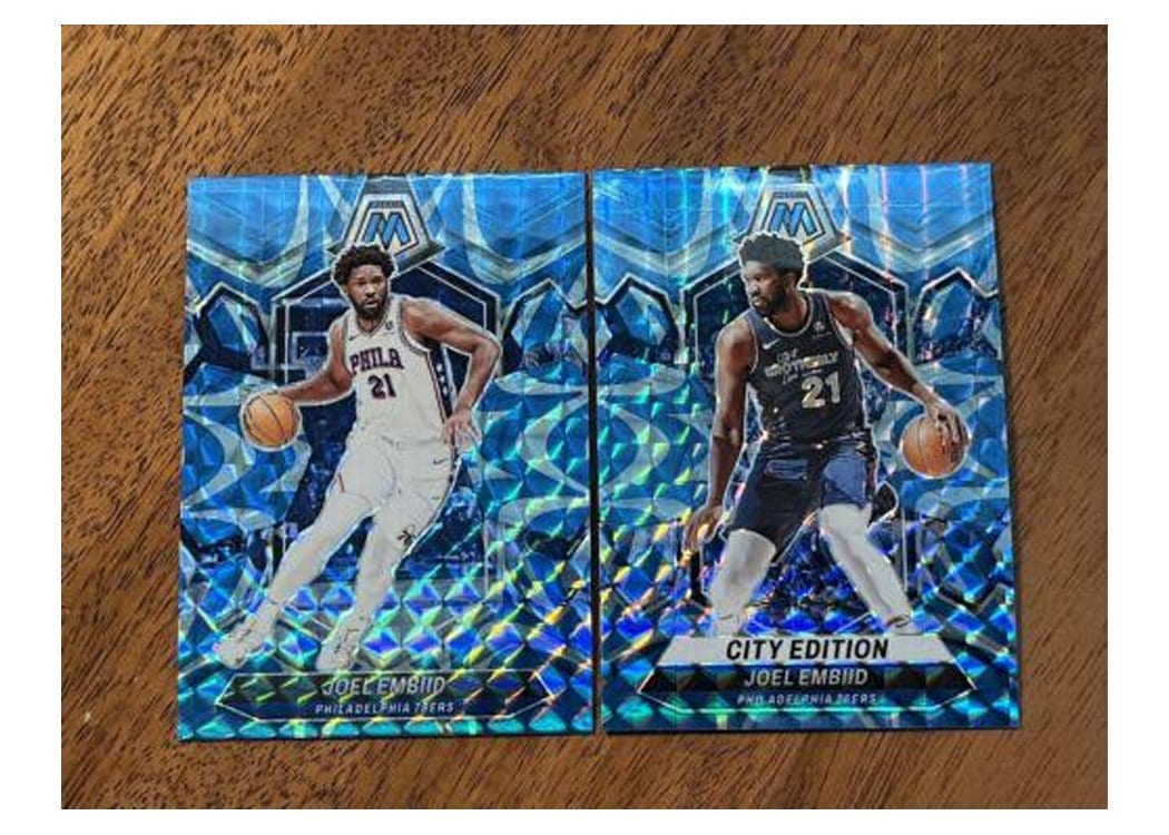 2023-24 Panini Mosaic Base Set Joel Embiid #170 card
