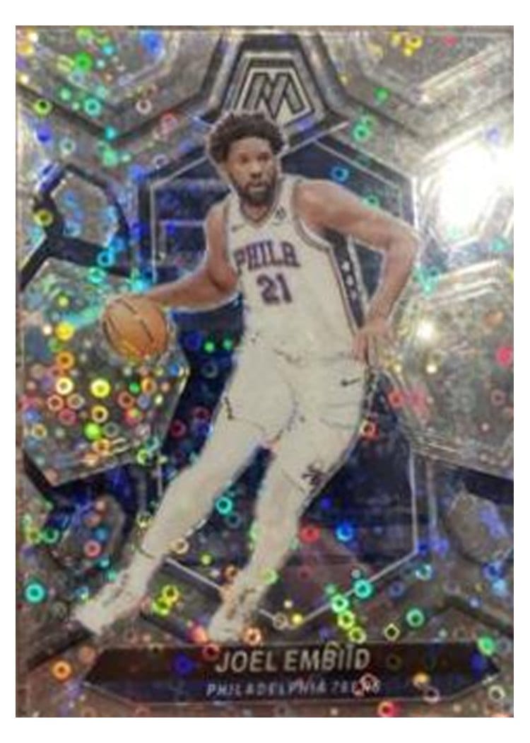 2023-24 Panini Mosaic Base Set Joel Embiid #170 card