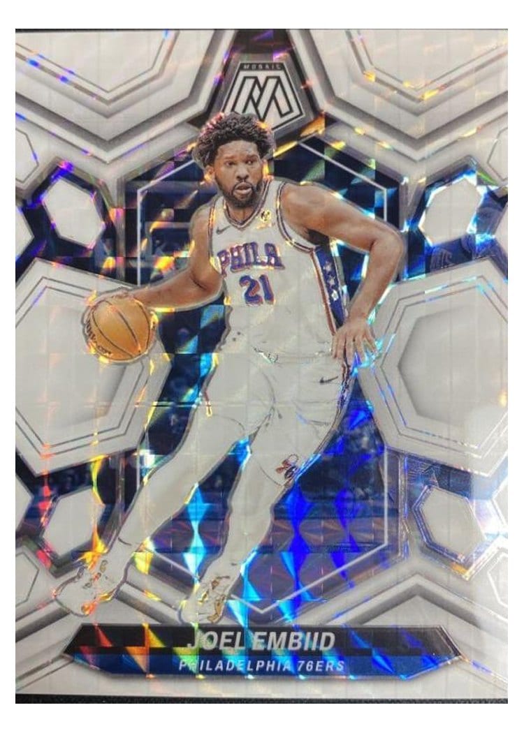 2023-24 Panini Mosaic Base Set Joel Embiid #170 card