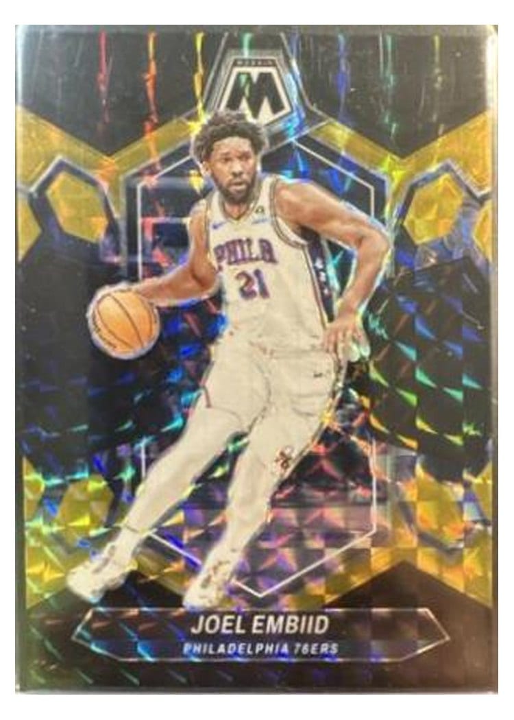 2023-24 Panini Mosaic Base Set Joel Embiid #170 card