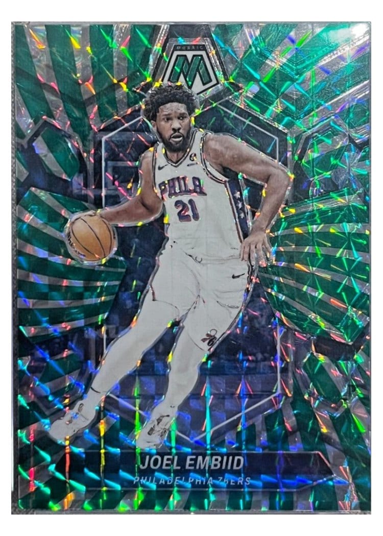 2023-24 Panini Mosaic Base Set Joel Embiid #170 card