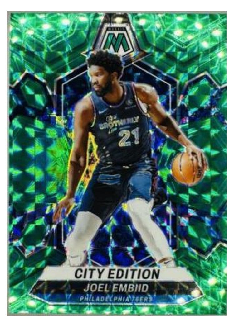 2023-24 Panini Mosaic Base Set Joel Embiid #283 card