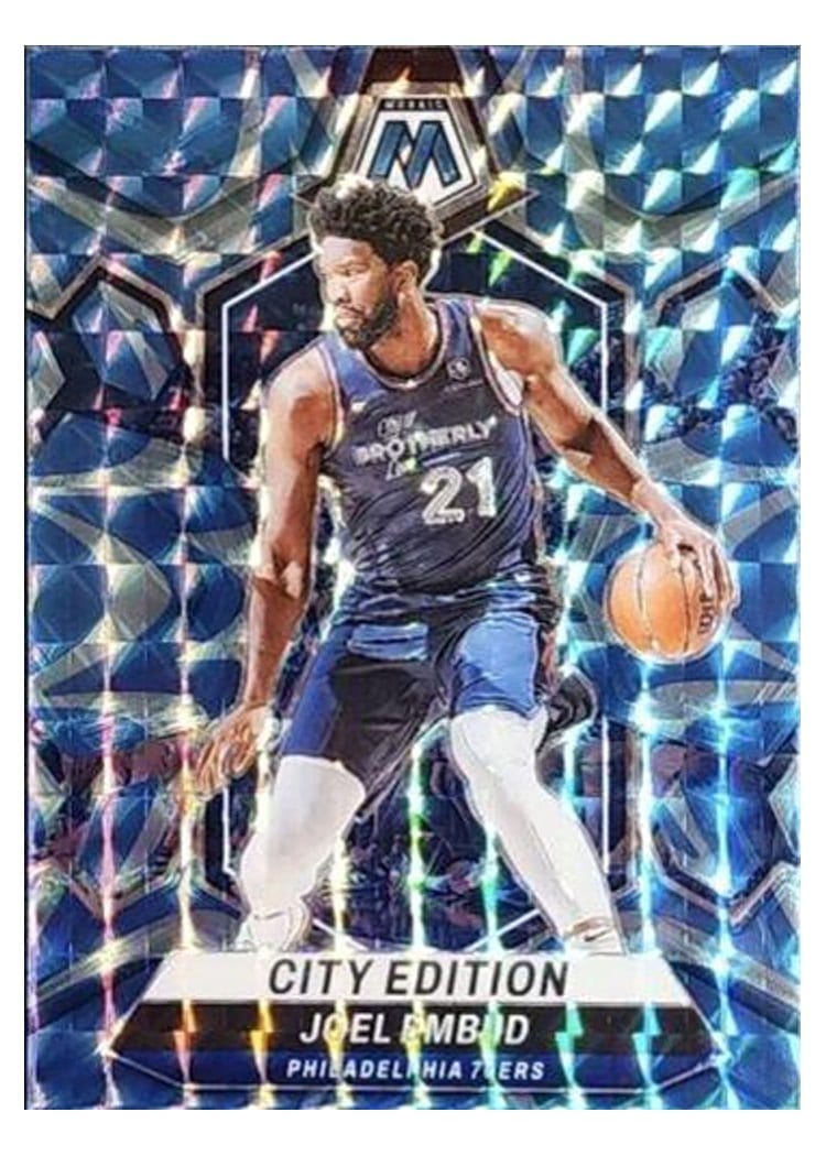 2023-24 Panini Mosaic Base Set Joel Embiid #283 card