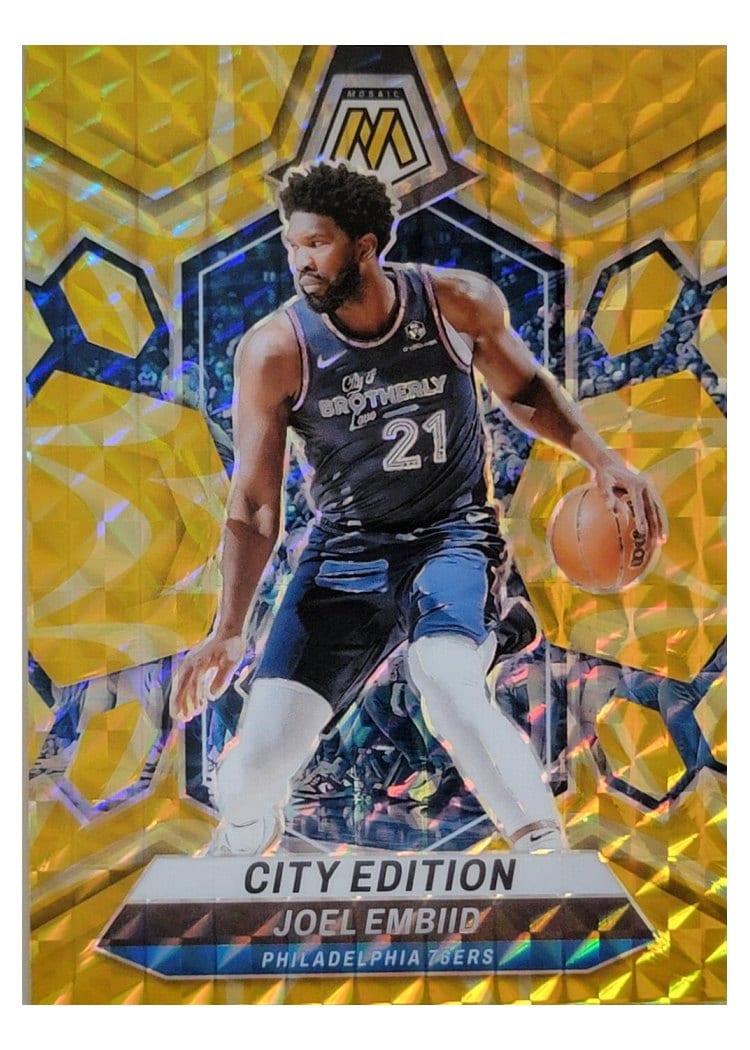 2023-24 Panini Mosaic Base Set Joel Embiid #283 card