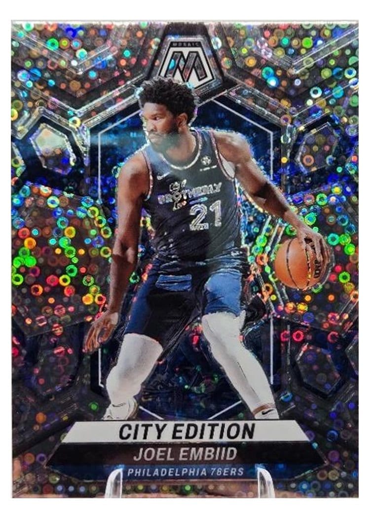 2023-24 Panini Mosaic Base Set Joel Embiid #283 card