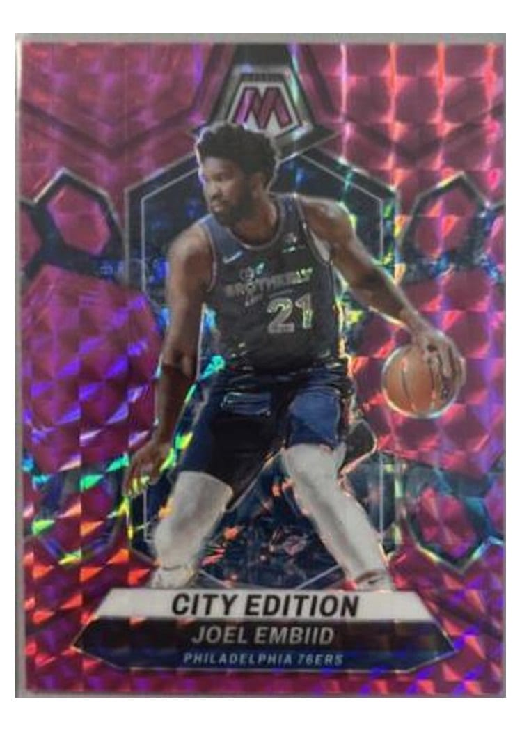 2023-24 Panini Mosaic Base Set Joel Embiid #283 card