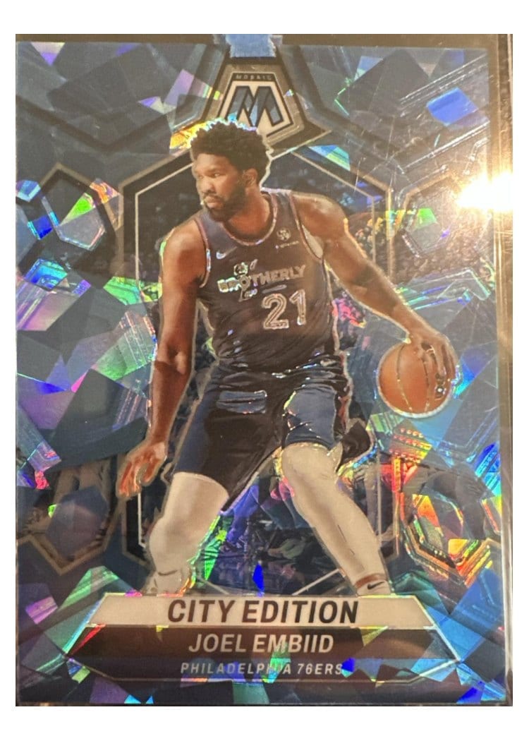 2023-24 Panini Mosaic Base Set Joel Embiid #283 card