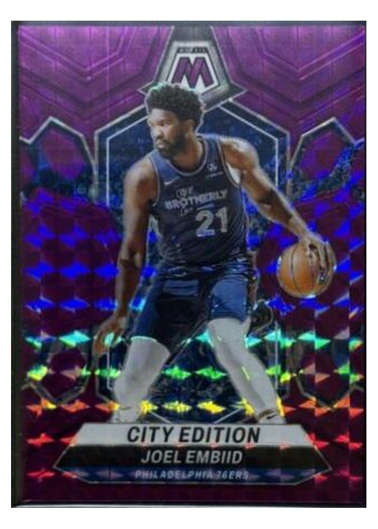 2023-24 Panini Mosaic Base Set Joel Embiid #283 card