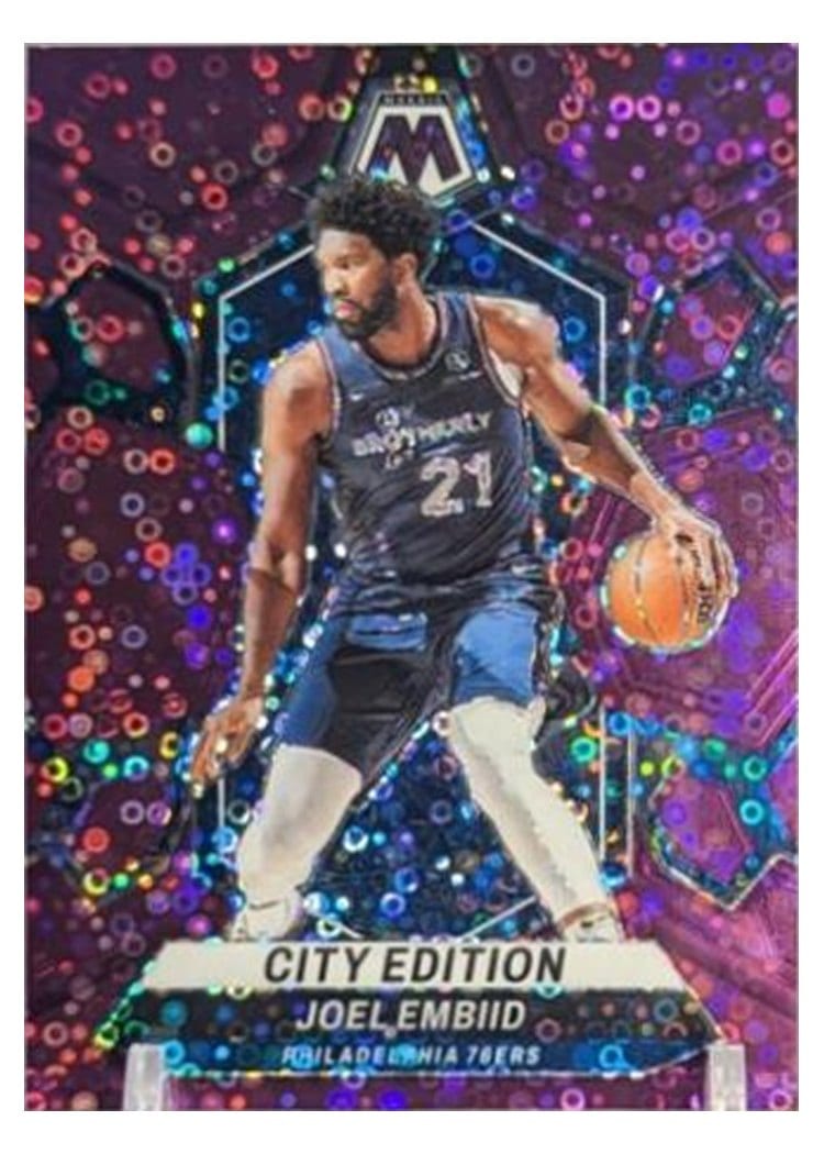 2023-24 Panini Mosaic Base Set Joel Embiid #283 card