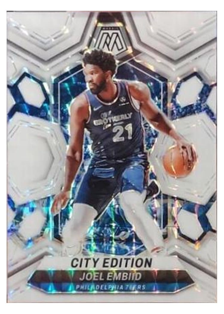 2023-24 Panini Mosaic Base Set Joel Embiid #283 card