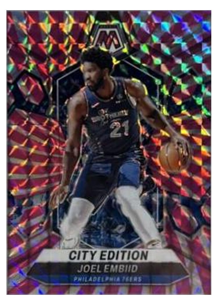 2023-24 Panini Mosaic Base Set Joel Embiid #283 card