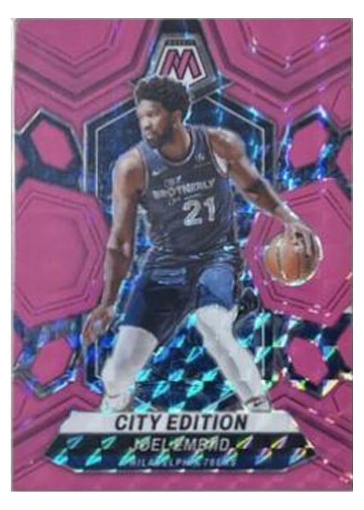 2023-24 Panini Mosaic Base Set Joel Embiid #283 card