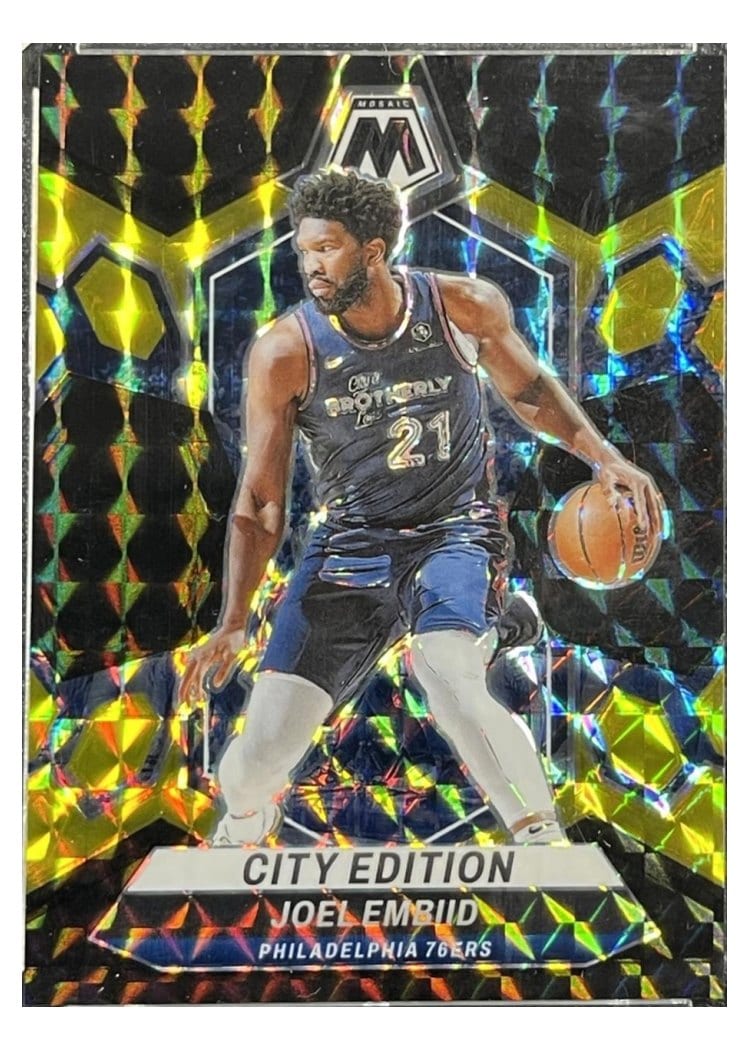 2023-24 Panini Mosaic Base Set Joel Embiid #283 card