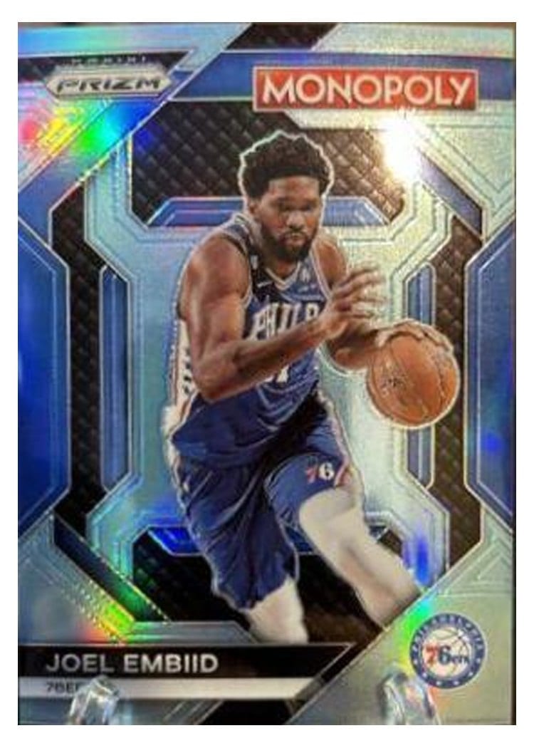 2023-24 Panini Prizm Base Set Joel Embiid #73 card