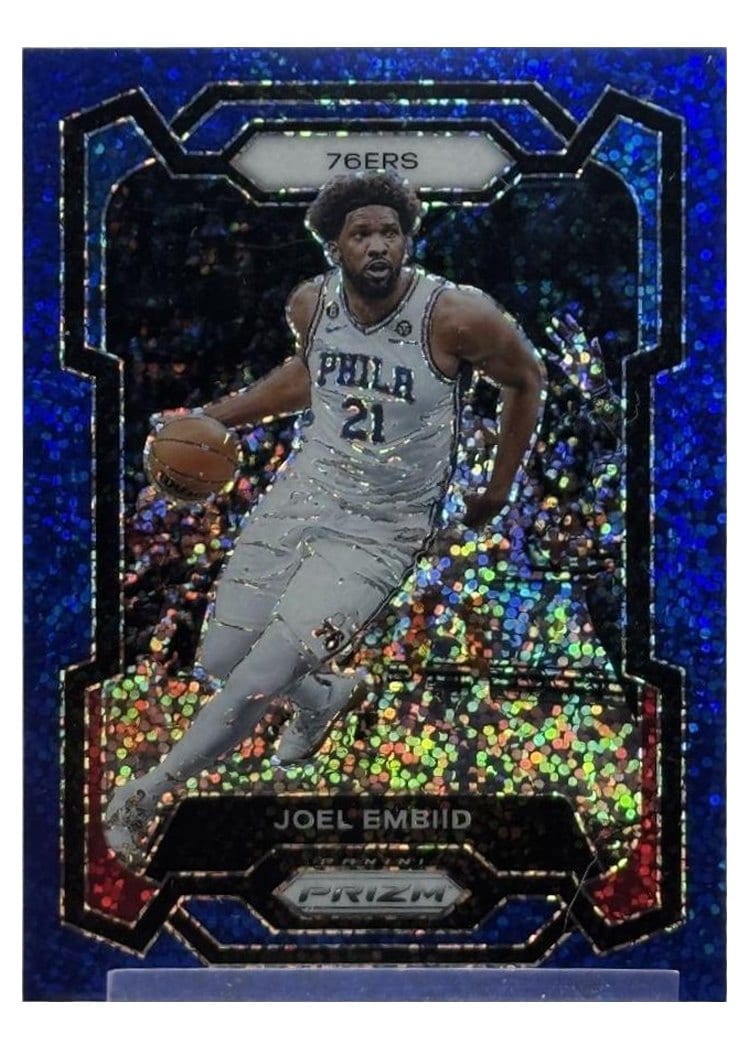 2023-24 Panini Prizm Base Set Joel Embiid #73 card