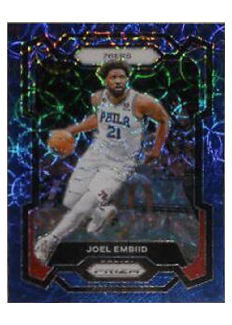 2023-24 Panini Prizm Base Set Joel Embiid #73 card