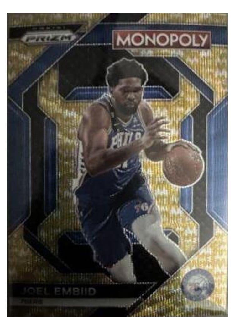 2023-24 Panini Prizm Base Set Joel Embiid #73 card