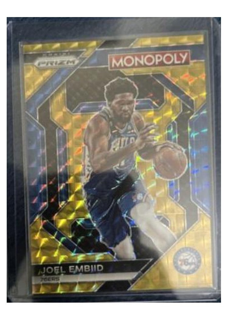 2023-24 Panini Prizm Base Set Joel Embiid #73 card