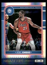 2024-25 Hoops Base Set Joel Embiid #131 card