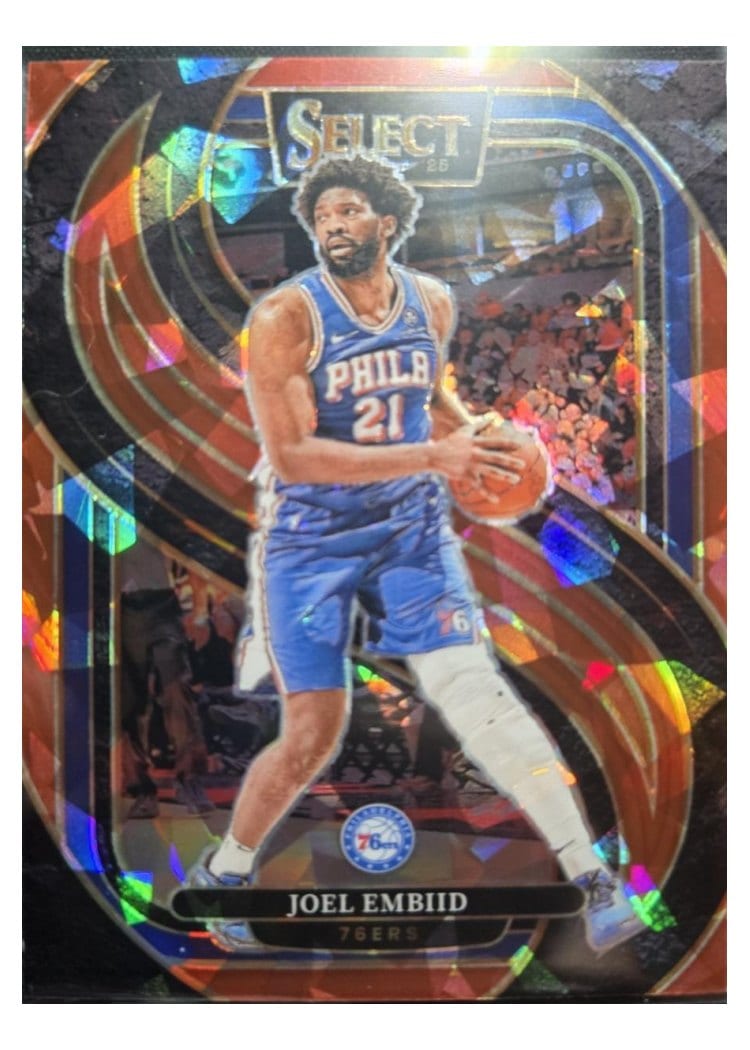 2024-25 Panini Select Base Set Joel Embiid #101 card