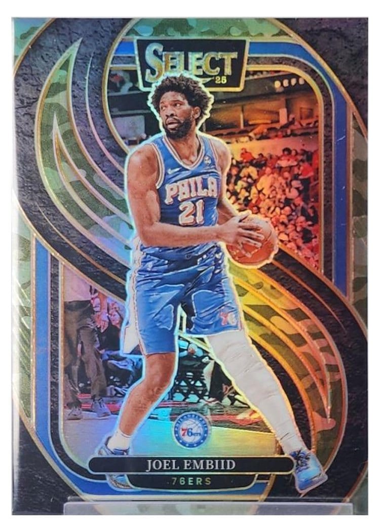 2024-25 Panini Select Base Set Joel Embiid #101 card