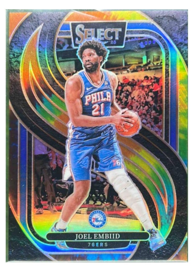 2024-25 Panini Select Base Set Joel Embiid #101 card