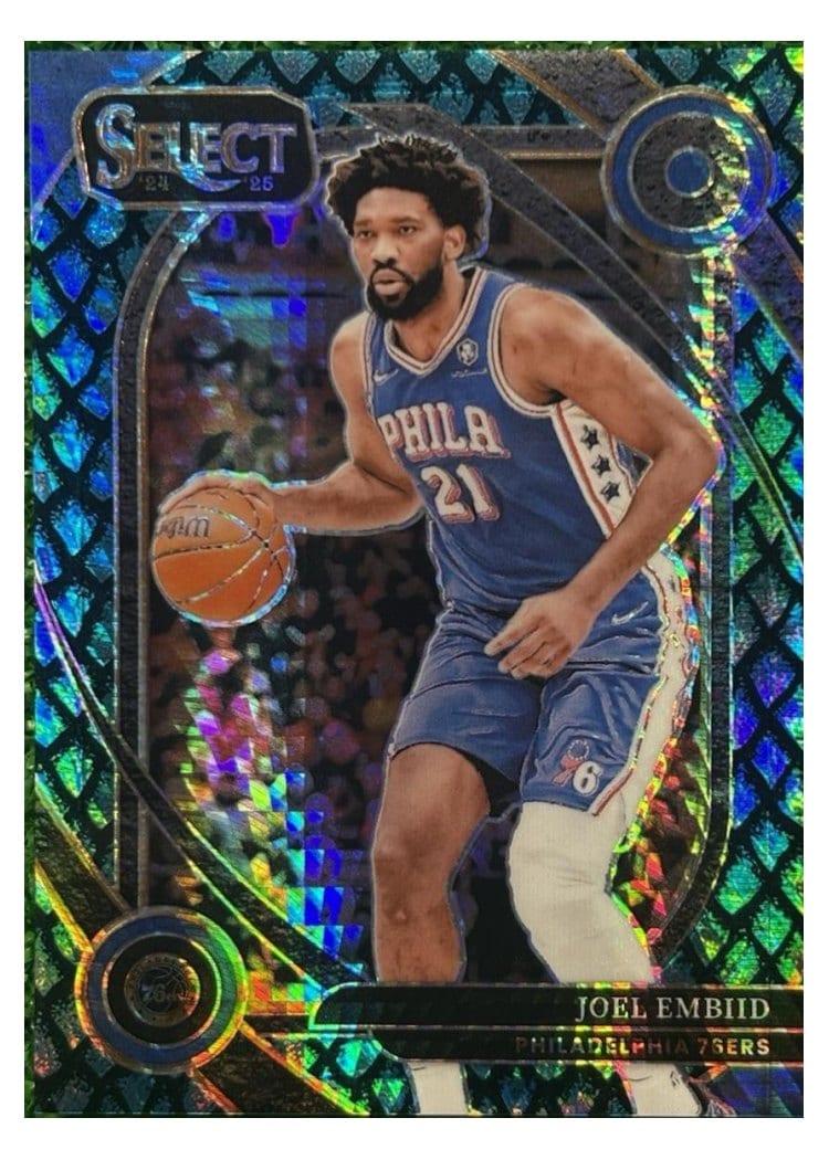 2024-25 Panini Select Base Set Joel Embiid #101 card