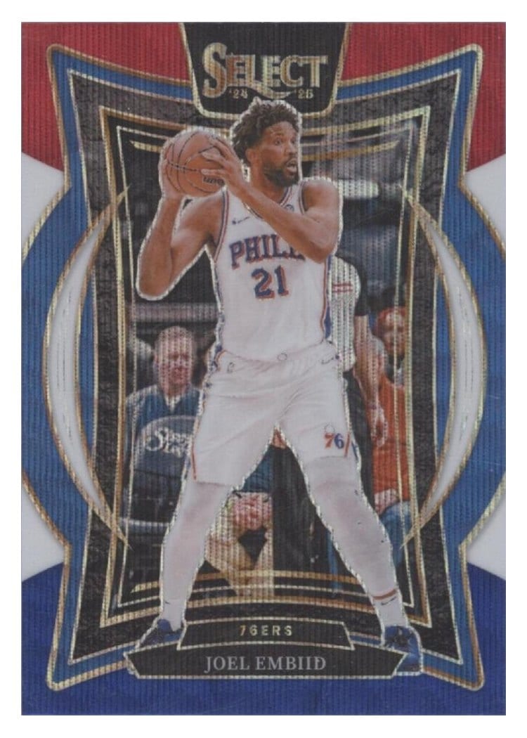 2024-25 Panini Select Base Set Joel Embiid #6 card