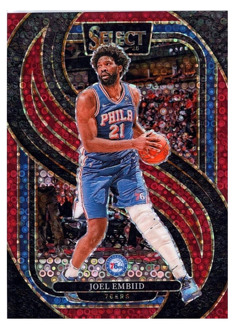 2024-25 Panini Select Base Set Joel Embiid #6 card