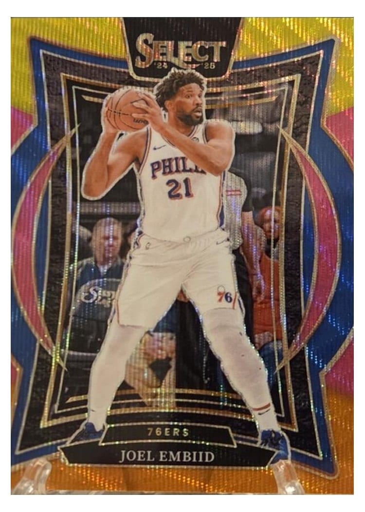 2024-25 Panini Select Base Set Joel Embiid #6 card