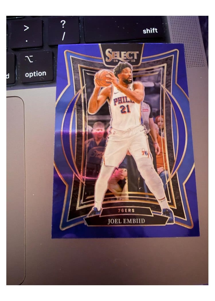 2024-25 Panini Select Base Set Joel Embiid #6 card
