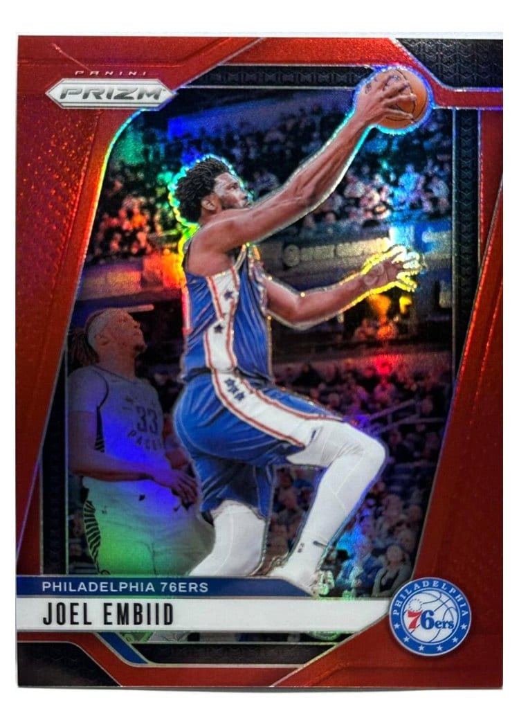 2024 Panini Prizm Joel Embiid #28 card